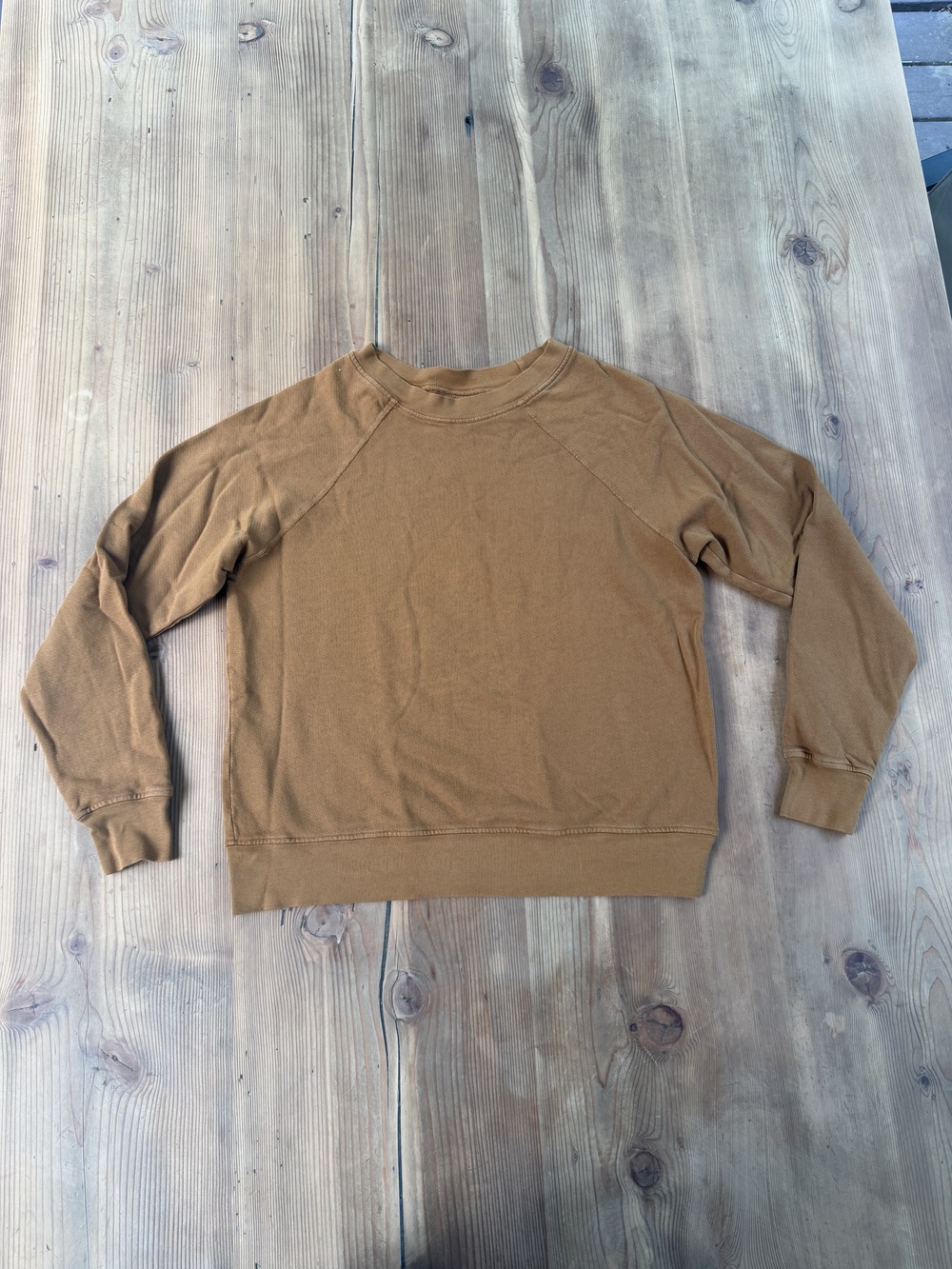 MATE The Label Organic Lightweight Terry Raglan Sweatshirt